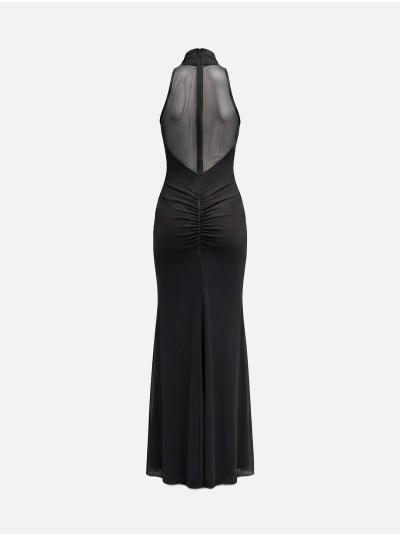 Dress with ruched detail