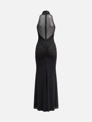 Dress with ruched detail