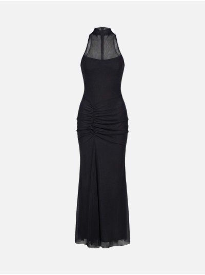 Dress with ruched detail