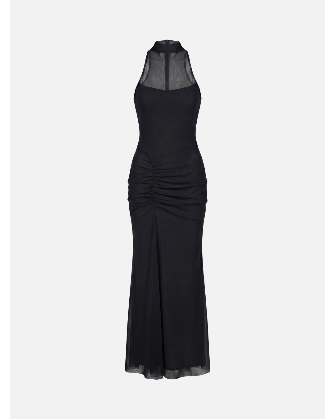 Dress with ruched detail